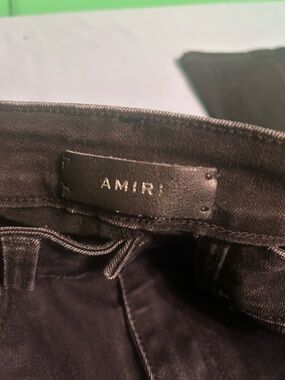 AMIRI Black High-Rise Women's Jeans — Slim Luxe Style